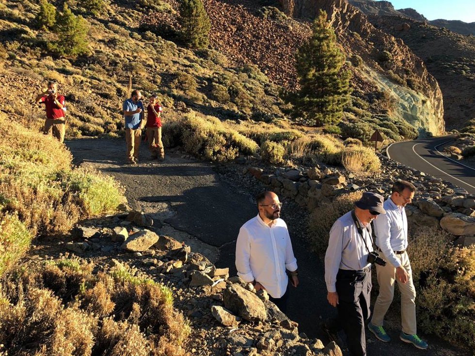Archivo - Consejo de Europa evalúa el sistema de gestión y el estado de conservación del Parque Nacional del Teide