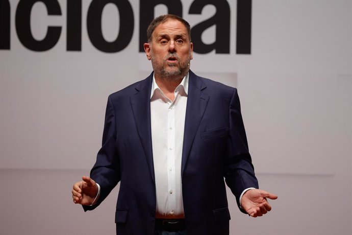 El president d'ERC, Oriol Junqueras