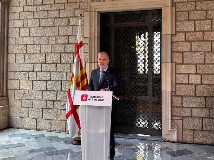 Collboni en la declaración de este jueves sobre la Flotilla