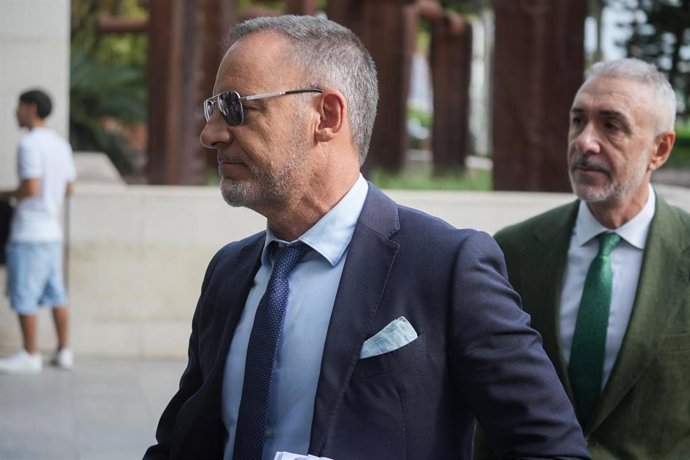 Archivo - El exinspector del Cuerpo Nacional de Policía Ricardo Ferris al ser juzgado