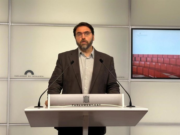 El presidente de PSC-Units en el Parlament, Ferran Pedret