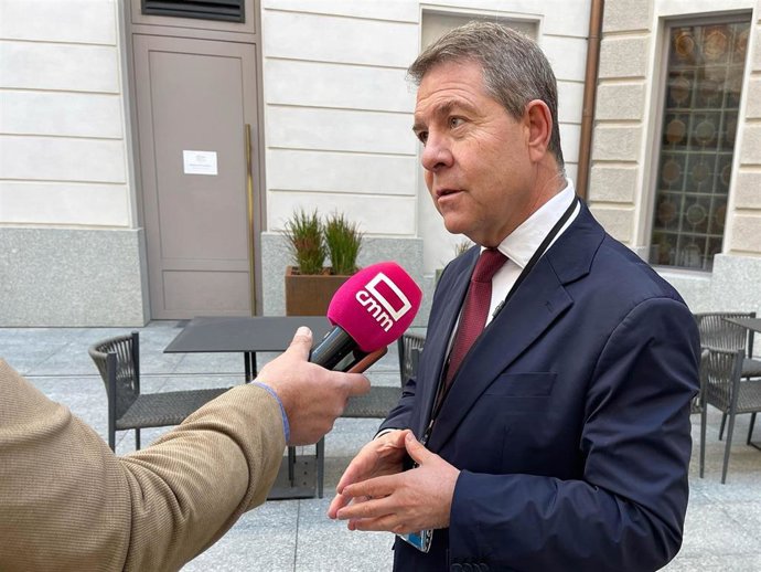 El presidente de Castilla-La Mancha, Emiliano García-Page