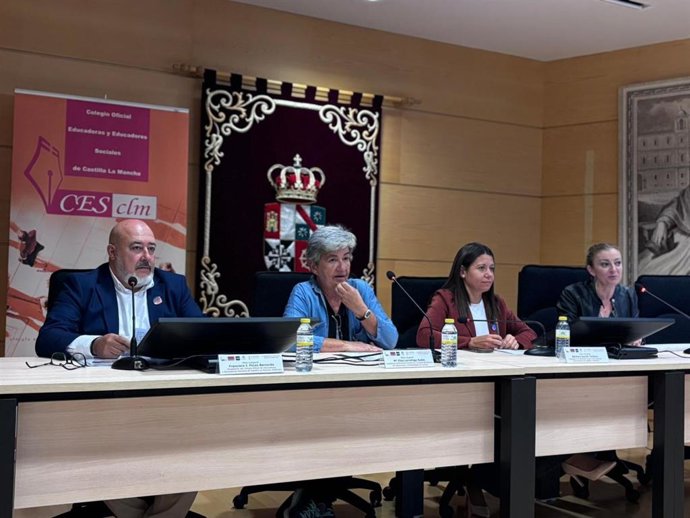 Acto de celebración del Día de la Educación Social en el campus de la UCLM en Cuenca.