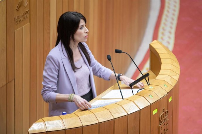 Archivo - La conselleira de Vivenda e Planificación de Infraestruturas, María Martínez Allegue