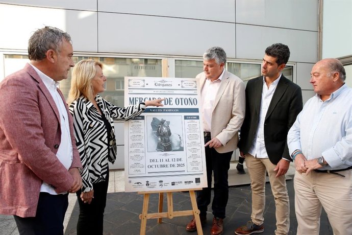 Presentación cartel Mercado de Otoño de los Valles Pasiegos en Liérganes