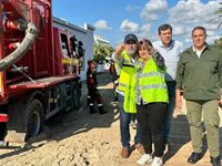 Los trabajos tras la tormenta siguen en unos 40 puntos de Ibiza