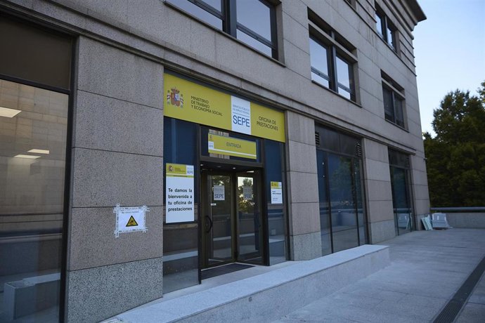 Una oficina del SEPE, a 2 de octubre de 2025, en Madrid (España). 
