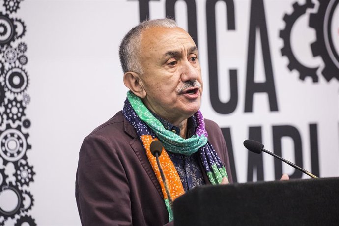 Archivo - El secretario general de UGT, Pepe Álvarez