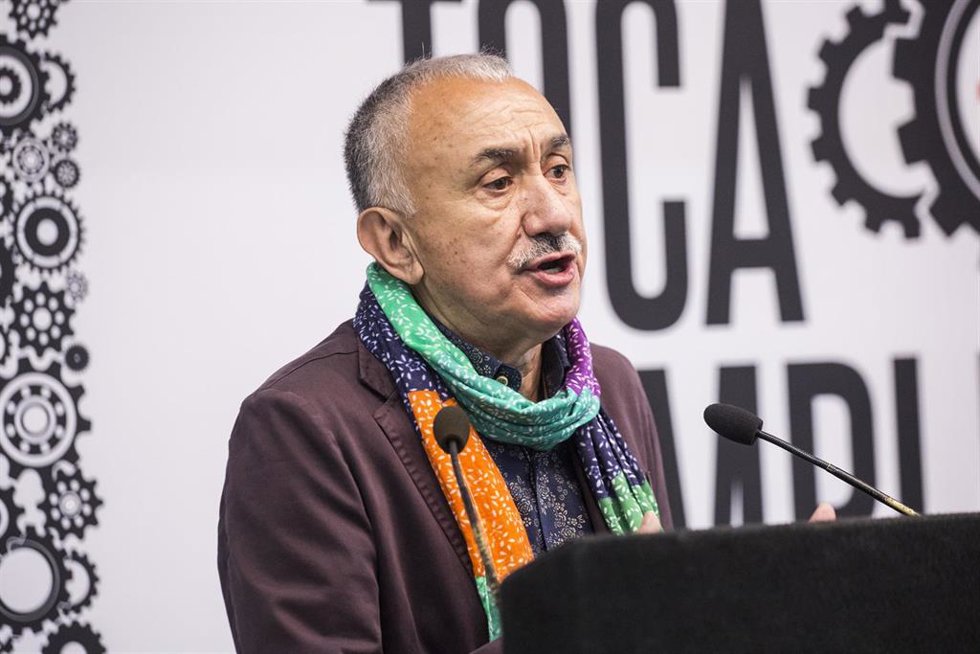 Archivo - El secretario general de UGT, Pepe Álvarez