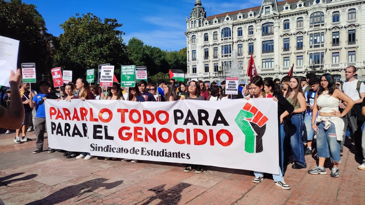 Estudiantes asturianos acusan al Gobierno español de  abandonar  a la Flotilla de Gaza en  los momentos más críticos 
