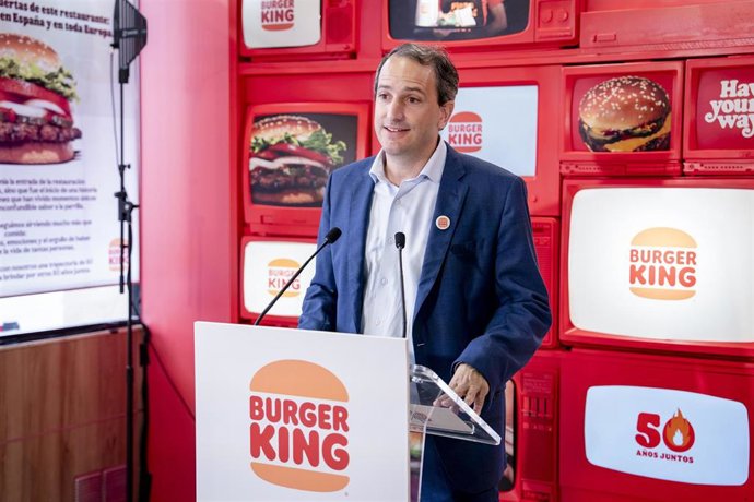 Archivo - El CEO de BK España, Borja Hernández de Alba.