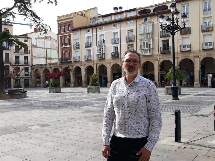 Archivo - El portavoz del PR+, Rubén Antoñanzas