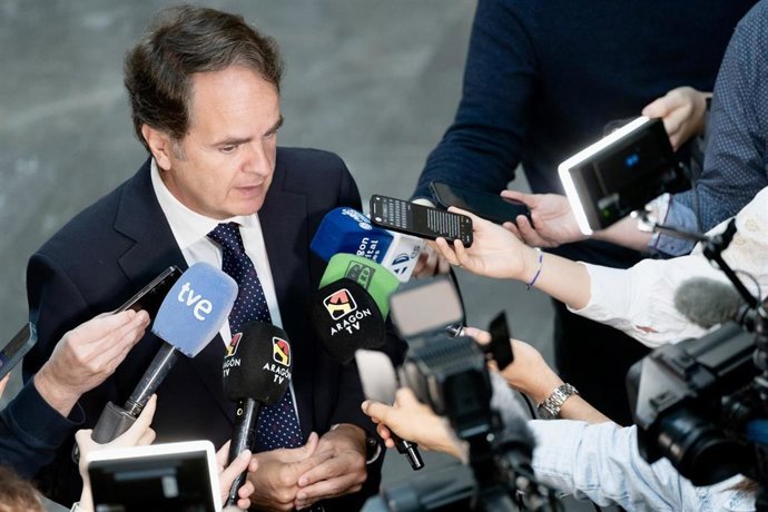 El consejero de Hacienda del Gobierno de Aragón, Roberto Bermúdez de Castro.