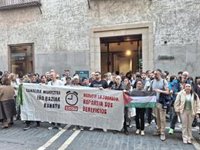CCOO se concentra en Pamplona para reclamar la reducción de la jornada laboral y anuncia más movilizaciones