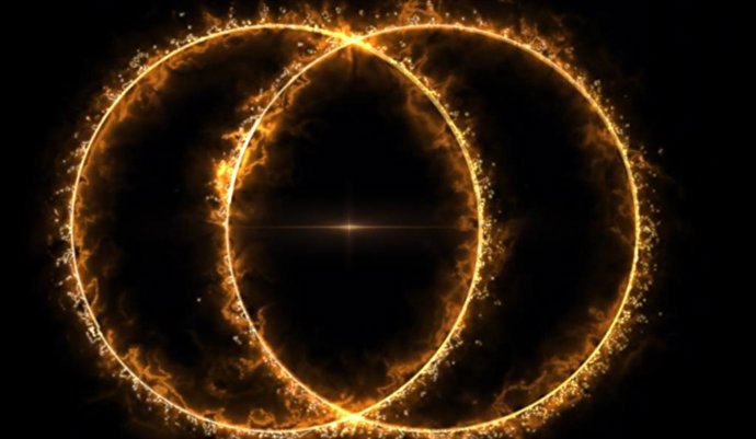 Una imagen fija de la animación de RAD J131346.9+500320.