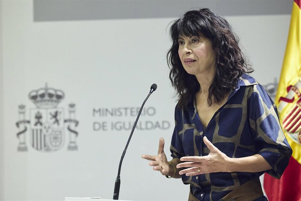 La ministra de Igualdad, Ana Redondo preside el evento conmemorativo de los 40 Años de la Legalización del Aborto en España, en el Ministerio de Igualdad, a 29 de septiembre de 2025, en Madrid (España). 