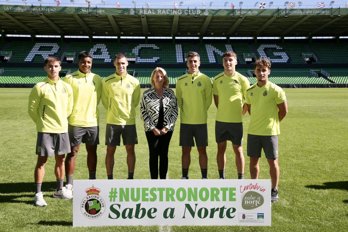 Cantabria y el Racing vuelven a colaborar para  dar visibilidad a los productos de calidad  con la marca  Sabe a Norte 