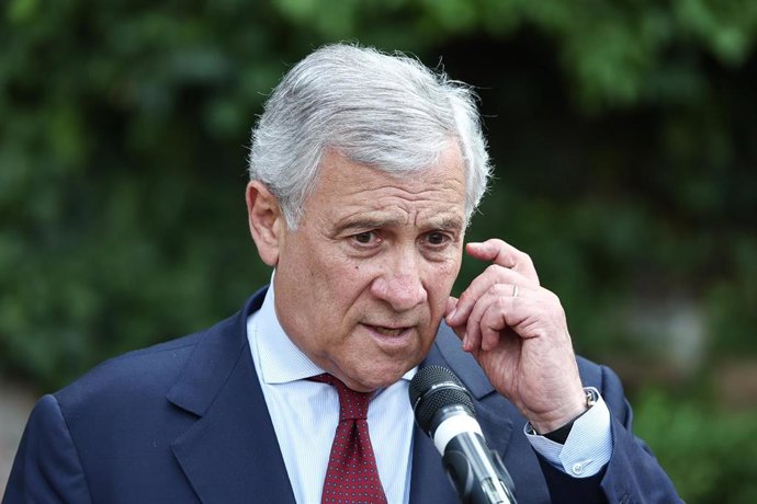 Archivo - Antonio Tajani, ministro de Exteriores de Italia