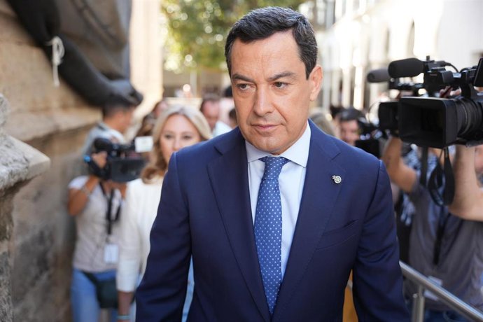 El presidente de la Junta de Andalucía, Juanma Moreno (Fotografía de archivo)