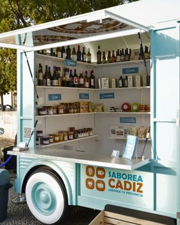 Expositor de la Feria Saborea Cádiz.