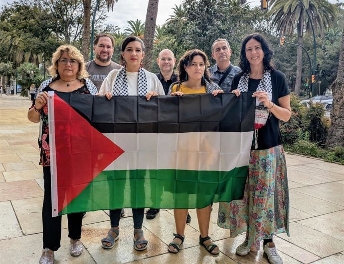 Con Málaga critica “el secuestro de los malagueños que iban en la Flotilla rumbo a Gaza” y exige al alcalde y a la ministra Robles que “hagan lo necesario para proteger su integridad”