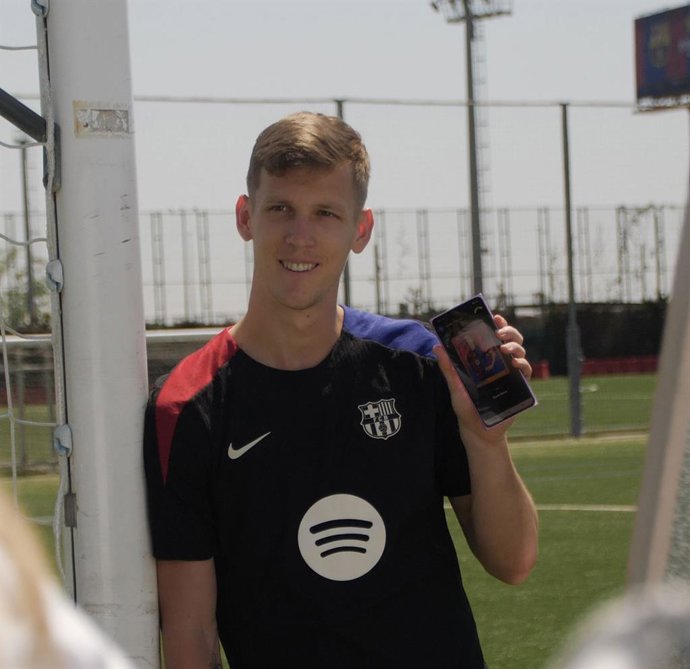 Dani Olmo, jugador del FC Barcelona
