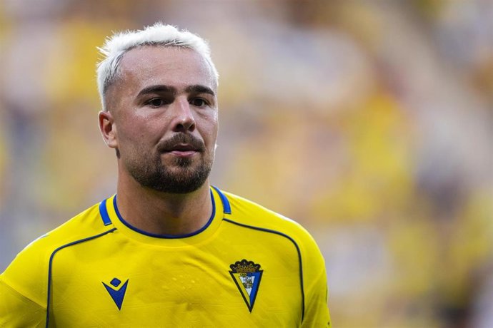 Archivo - El jugador del Cadiz CF Javi Ontiveros.