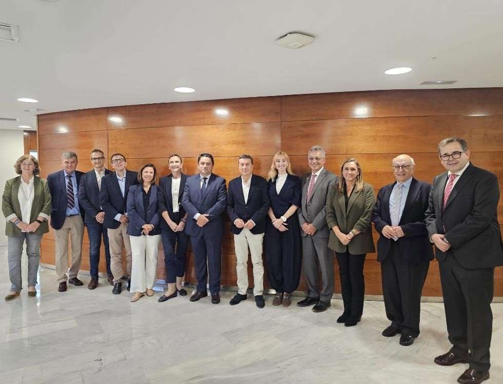 Firmantes del convenio
