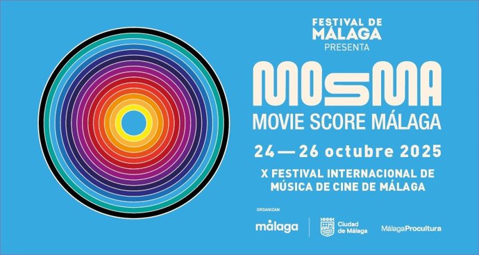 El festival de música de cine Mosma de Málaga celebra diez años con dos conciertos, encuentros y Premios Jerry Goldsmith.