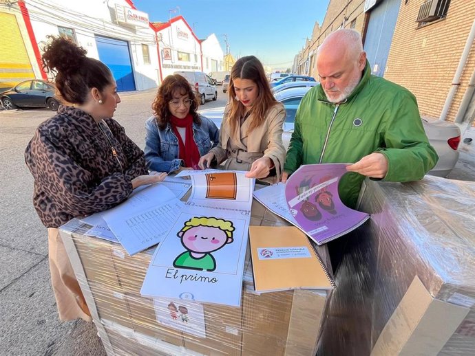 Material enviado al Sáhara por la DPZ.