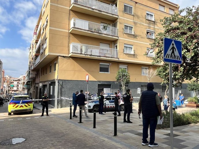 Edidicio donde se ha producido el presunto asesinato