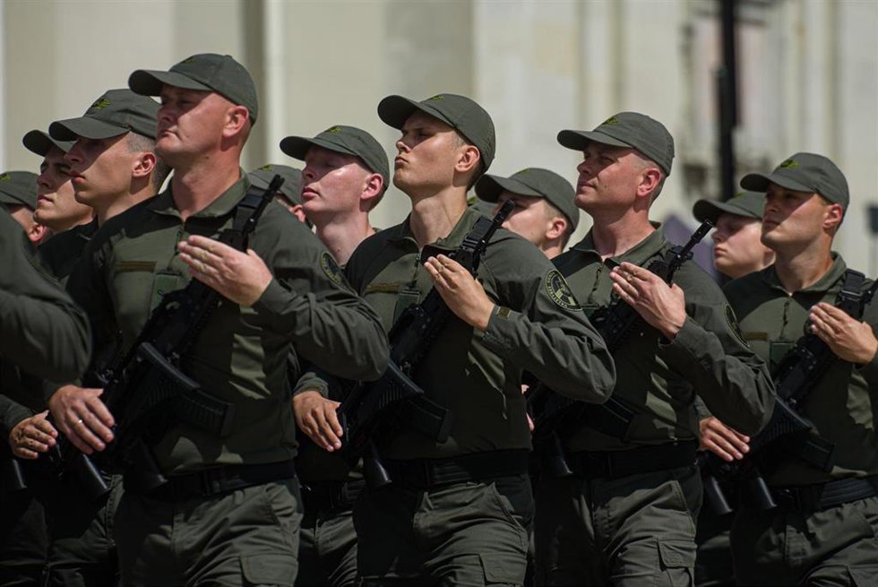 Archivo - Imagen de archivo de militares de Lituania. 
