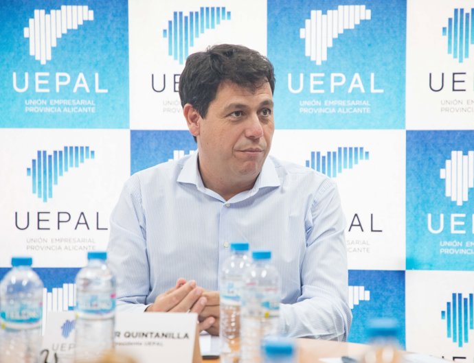 El president d'Uepal, César Quintanilla, en una imatge d'arxiu