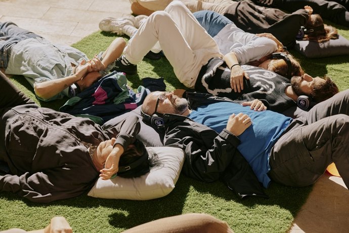 Archivo - Gymkhana en el festival Bucles