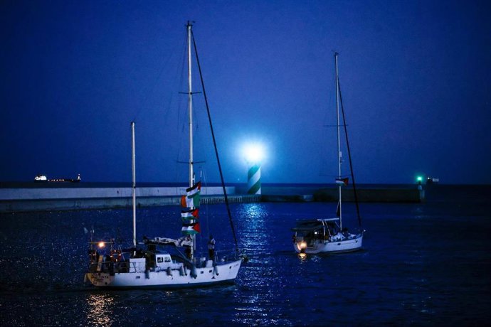 Archivo - La Global Sumud Flotilla vuelve a partir desde el Puerto de Barcelona, a 1 de septiembre de 20256, en Barcelona