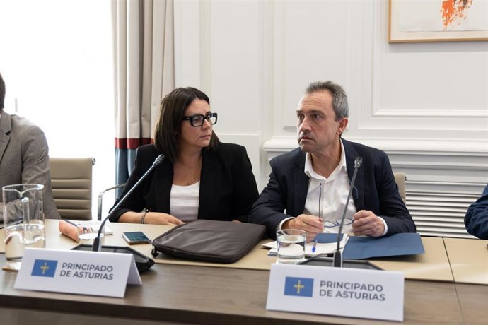 El consejero de Ordenación de Territorio de Asturias, Ovidio Zapico, en la conferencia sectorial sobre vivienda en Madrid.