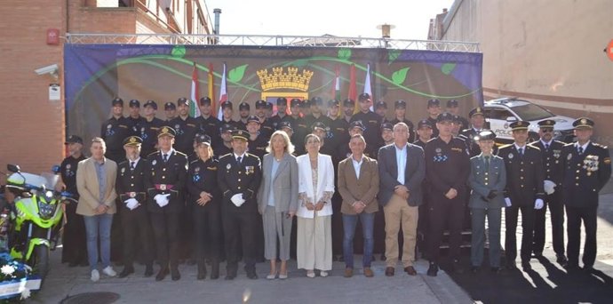 La Policía Local de Calahorra celebra la festividad de los Ángeles Custodios con reconocimientos a agentes y a civiles