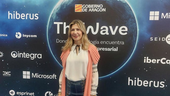 Archivo - La vicepresidenta del Gobierno de Aragón, Mar Vaquero.