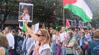 Miles de personas se manifiestan en Bilbao en apoyo a la flotilla humanitaria para Gaza y contra el genocidio