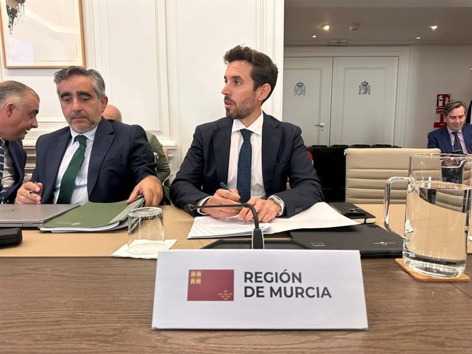 EL secretario general de la Consejería de Fomento e Infraestructuras, José Francisco Lajara, en la conferencia sectorial de vivienda convocada por el Ministerio de Vivienda y Agenda Urbana