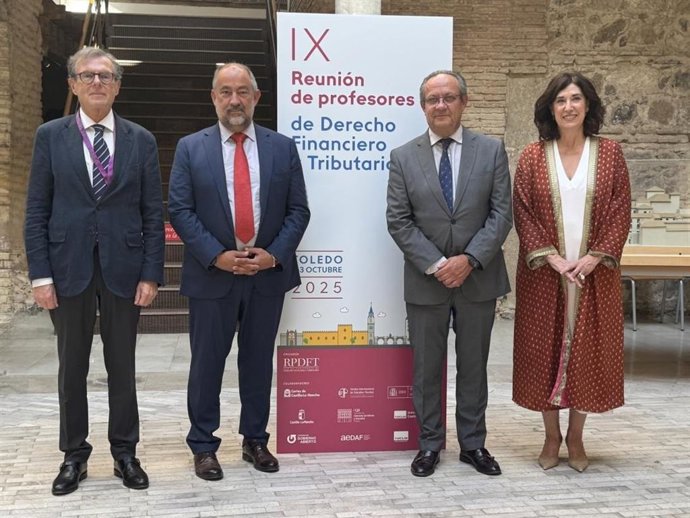 Acto de inauguración de la IX reunión académico-científica de la Red de Profesores de Derecho Financiero y Tributario que este año se ha celebrado en Toledo