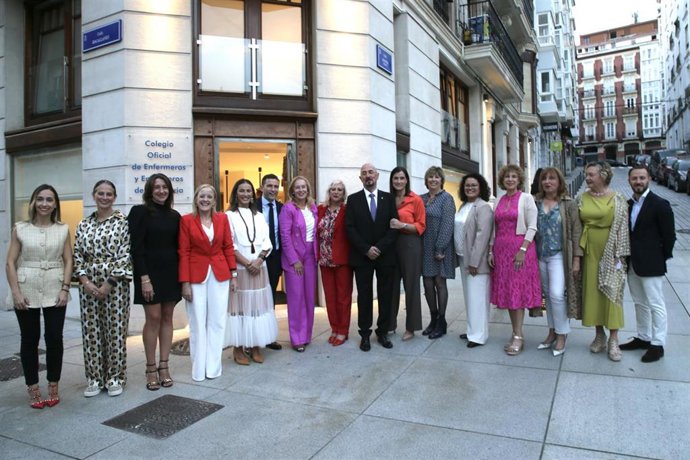 El Colegio de Enfermeras de Cantabria inaugura su nueva sede en Santander