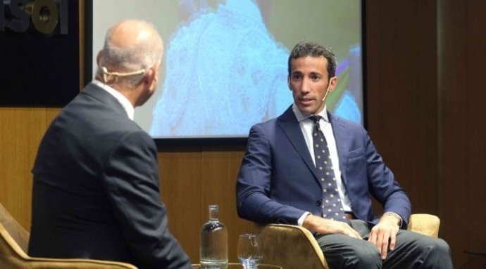 David de Miranda en los 'Encuentros Carrusel Taurino'.