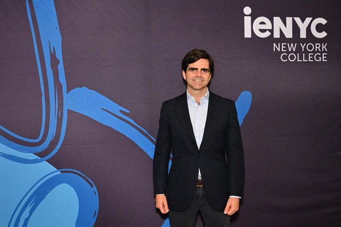 El CEO de IE University, Diego del Alcázar, en el IE New York College