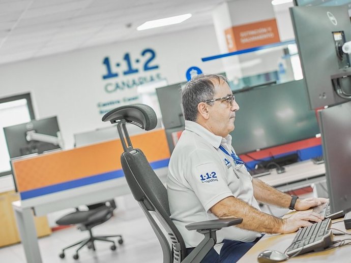 Sala operativa del 112 Canarias