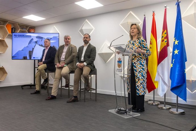 Archivo - Guarinos presenta la estrategia para transformar Guadalajara, que aspira a recibir 20 millones de los fondos europeos