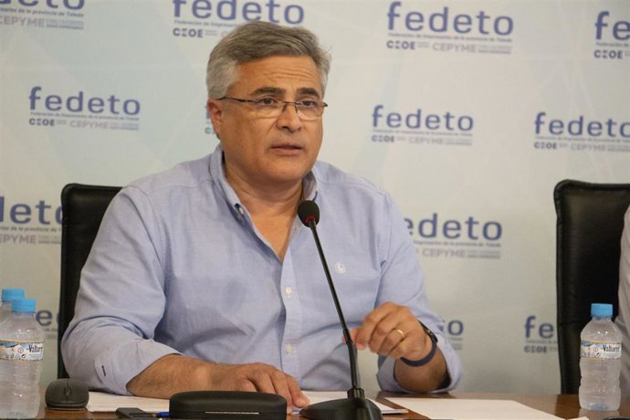 Archivo - El presidente de Fedeto, Javier de Antonio Arribas.
