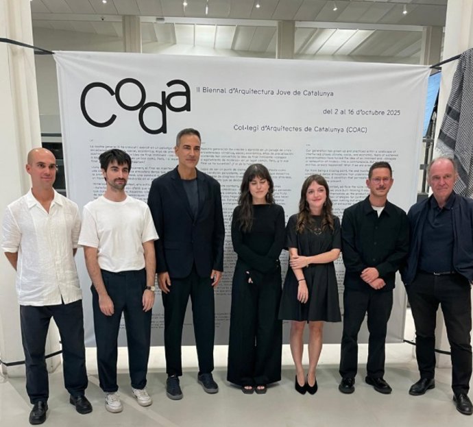 El Gobierno alaba a los jóvenes arquitectos en la II Bienal de Arquitectura Joven de Catalunya.