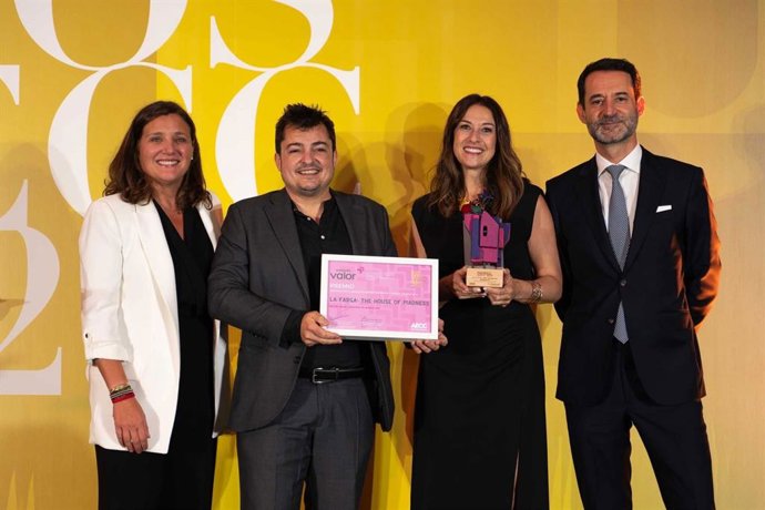 Sergio García y Esperanza Pérez recogen el premio