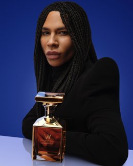 Johnnie Walker Vault and Olivier Rousteing present 'The Couture Blend' the second launch in the Johnnie Walker x Olivier Rousteing partnership - pictured, Olivier Rousteing